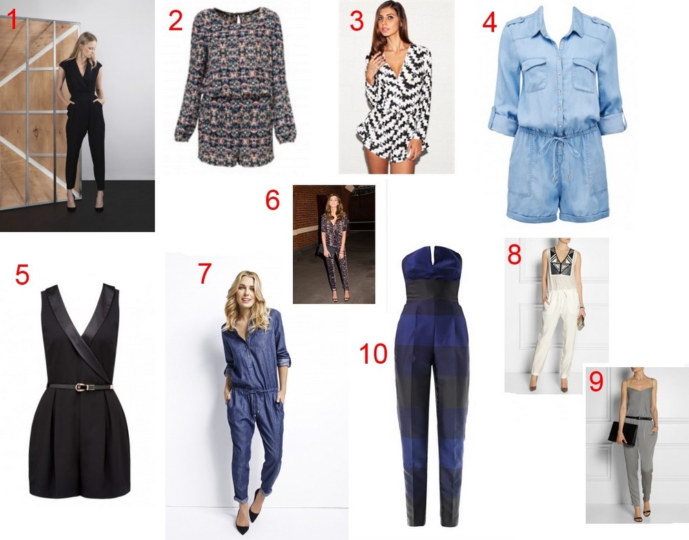 Jumpsuits and Playsuits - our current favourites