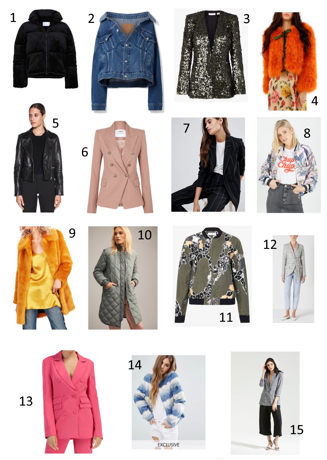 top 15 jackets with fiona and mel